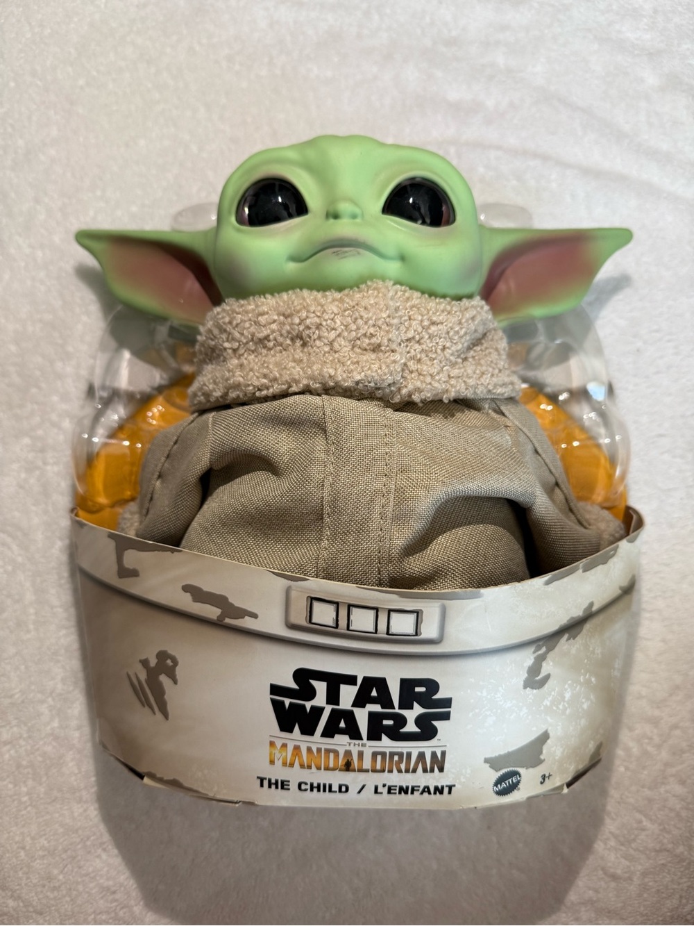 Star Wars The Mandalorian The Child Grogu Plush Figure - Green FROM DISNEYLAND
